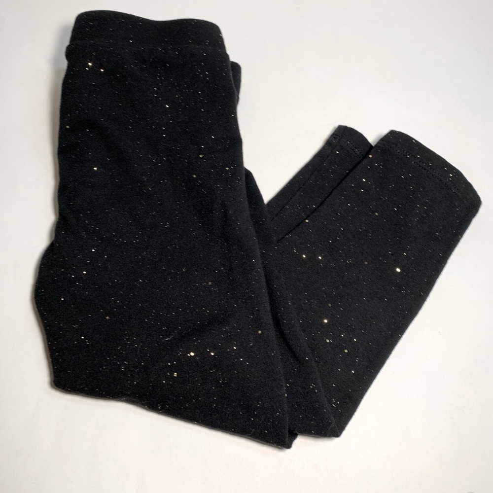 Granimals Black and Gold Glittered Leggings 4T